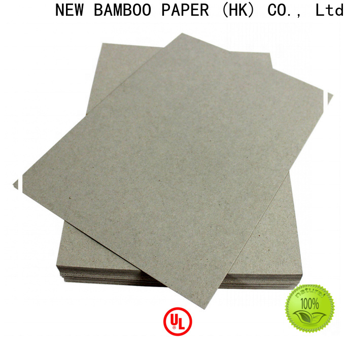 NEW BAMBOO PAPER folding grey chipboard sheets free design for desk calendars