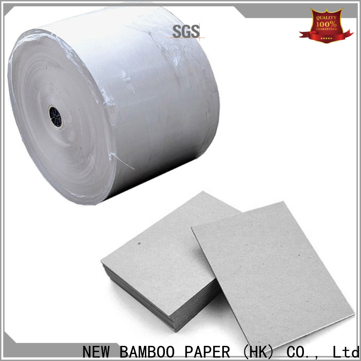 NEW BAMBOO PAPER book 2mm grey board from manufacturer for shirt accessories