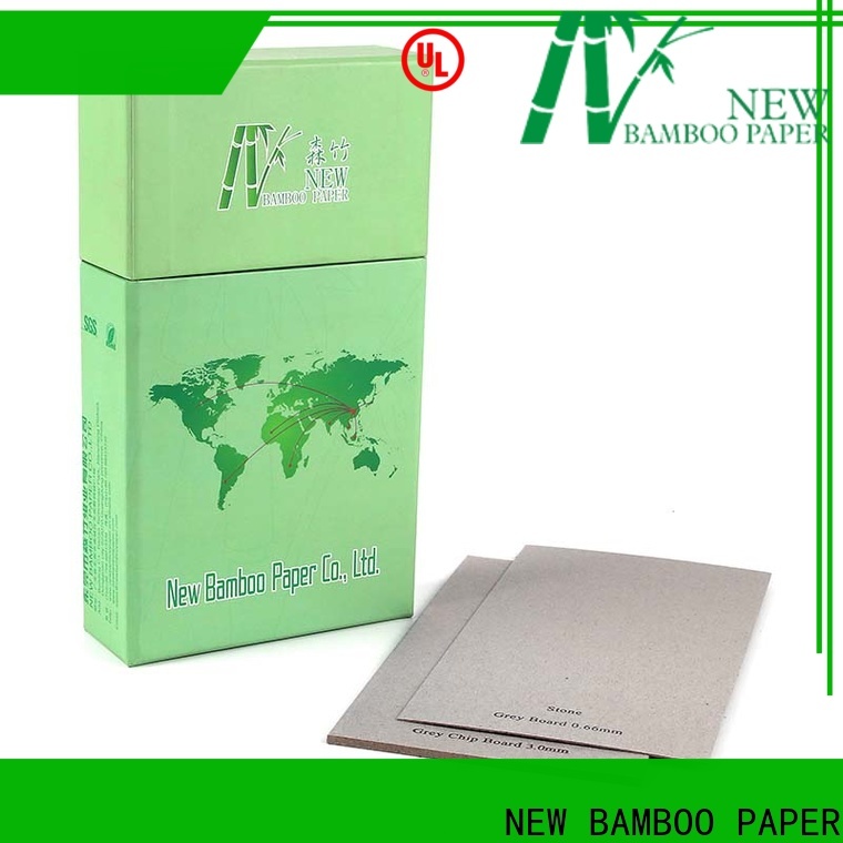 NEW BAMBOO PAPER raw grey cardboard sheets from manufacturer for T-shirt inserts