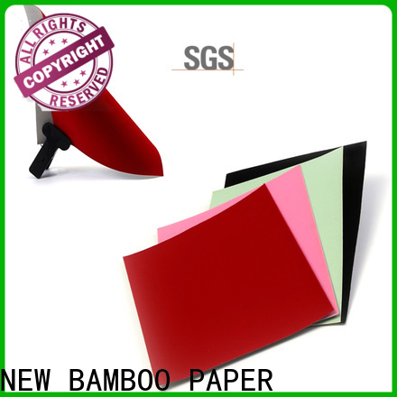 NEW BAMBOO PAPER sheet solid paper board producer for stationery