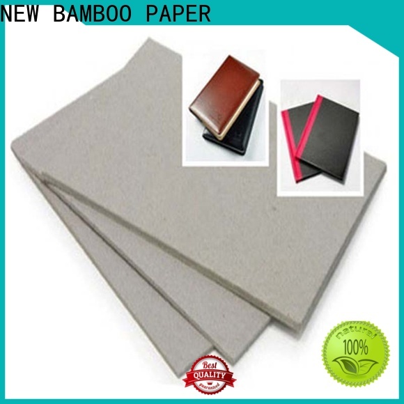 NEW BAMBOO PAPER boxes laminated cardboard bulk production for folder covers