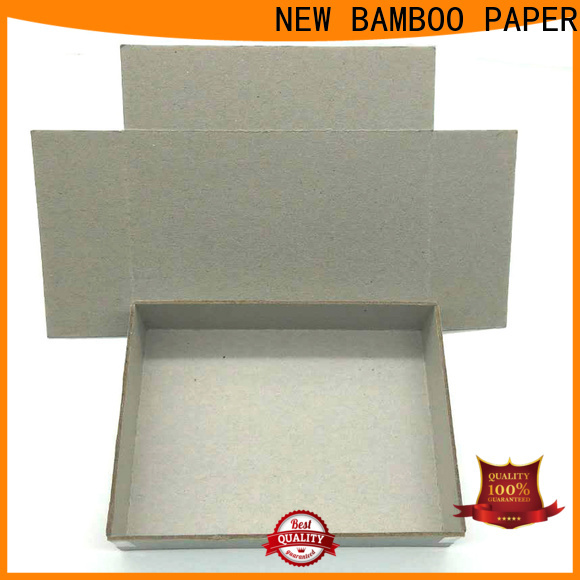 NEW BAMBOO PAPER high-quality laminated cardboard for wholesale for shirt accessories