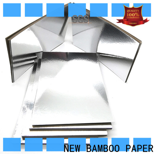 NEW BAMBOO PAPER excellent metallic foil paper for gift boxes