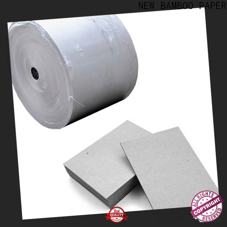 NEW BAMBOO PAPER chipboard cardboard paper for packaging