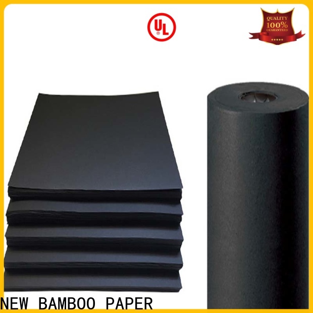 NEW BAMBOO PAPER scientific thick black cardboard for booking binding