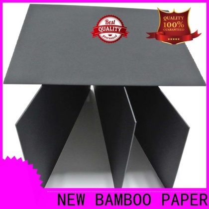 NEW BAMBOO PAPER cardboard coated recycled paperboard for wholesale for jewelry boxes