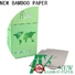 NEW BAMBOO PAPER quality 4x8 cardboard sheets at discount for boxes