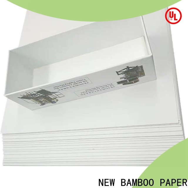 NEW BAMBOO PAPER coated duplex board gsm order now for printing industry