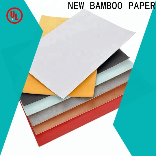 NEW BAMBOO PAPER back thick white cardboard sheets bulk production for toothpaste boxes