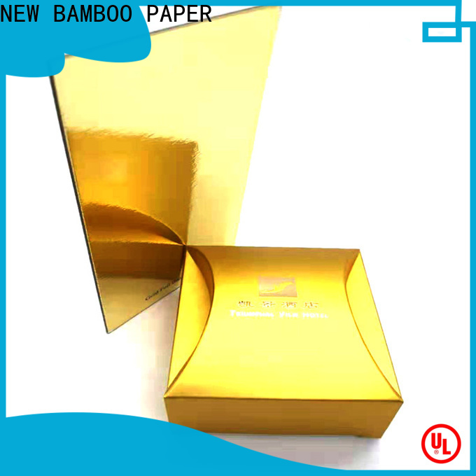 NEW BAMBOO PAPER environment Cake Board factory long-term-use for gift boxes