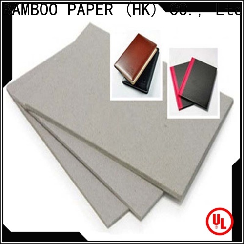 NEW BAMBOO PAPER fine- quality grey cardboard sheets manufacturers for packaging