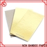 NEW BAMBOO PAPER gold metallic silver poster board factory price for paper bags