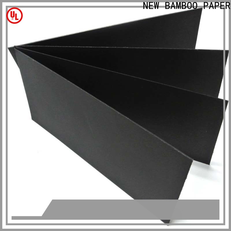 NEW BAMBOO PAPER boardblack 300 g paper long-term-use for photo albums