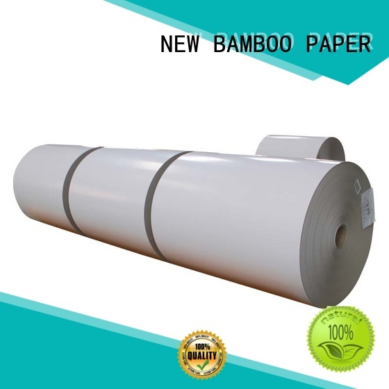 NEW BAMBOO PAPER duplex board paper bulk production for cloth boxes