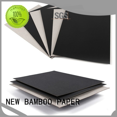 NEW BAMBOO PAPER nice Painted black board for packaging