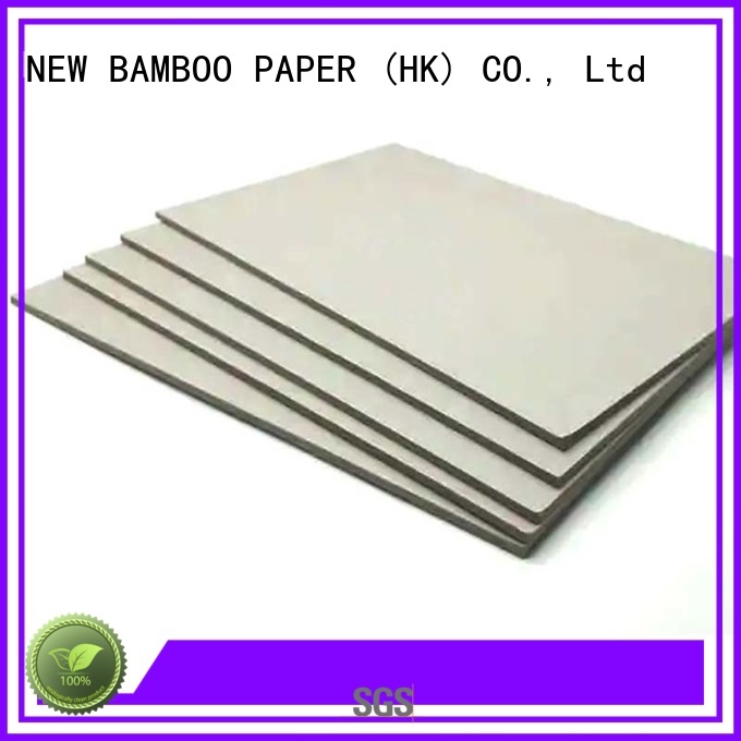 NEW BAMBOO PAPER superior gray chipboard factory price for T-shirt inserts