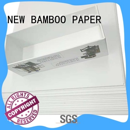 NEW BAMBOO PAPER Grey board with white back free design for gift box binding