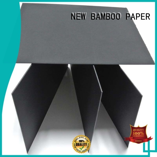 NEW BAMBOO PAPER industry-leading black paperboard buy now for silk printing