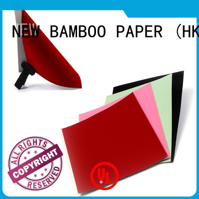 NEW BAMBOO PAPER jewelry velvet flocked paper wholesale for decoration