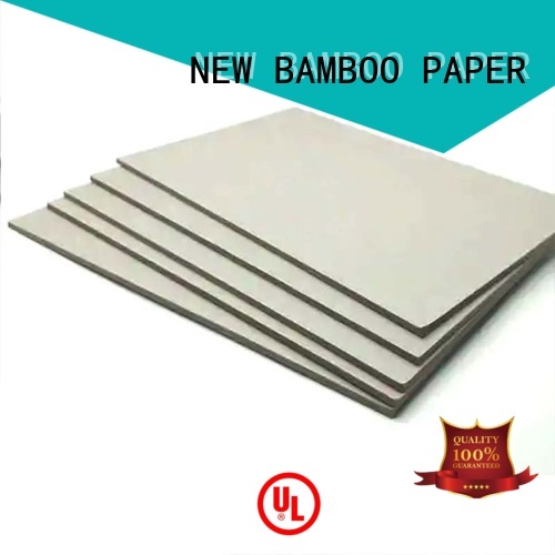 NEW BAMBOO PAPER excellent grey board sheets from manufacturer for desk calendars