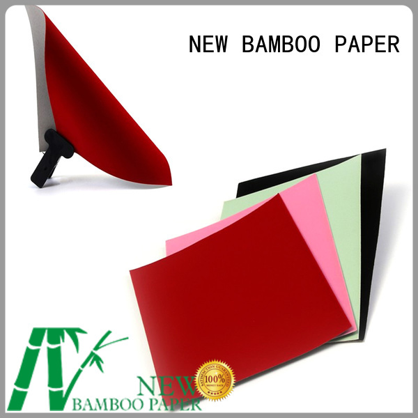 NEW BAMBOO PAPER excellent flocking paper pape for packaging