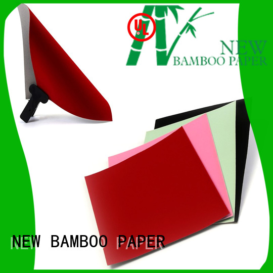 NEW BAMBOO PAPER pulp flocking paper sheet effectively for decoration