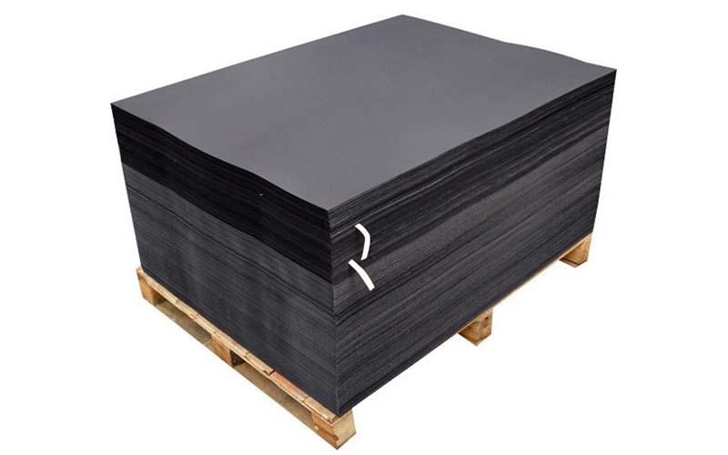 NEW BAMBOO PAPER safety black chipboard widely-use for gift box-2