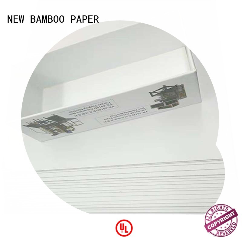 packaging coated duplex board for box packaging NEW BAMBOO PAPER