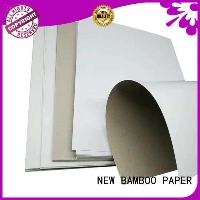 NEW BAMBOO PAPER duplex board bulk production for soap boxes