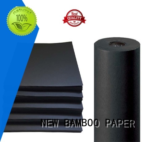 NEW BAMBOO PAPER industry-leading black backing board black for hang tag
