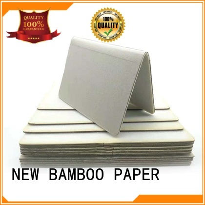 NEW BAMBOO PAPER nice white foam board for folder covers