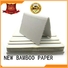 NEW BAMBOO PAPER nice white foam board for folder covers