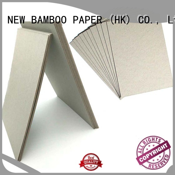 NEW BAMBOO PAPER newly grey board thickness from manufacturer for desk calendars