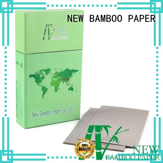 NEW BAMBOO PAPER book grey board paper from manufacturer for shirt accessories