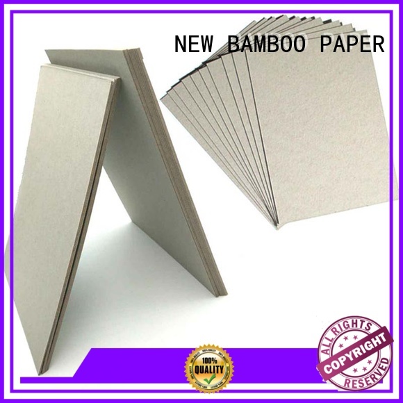 NEW BAMBOO PAPER laminated 2mm grey board free design for arch files