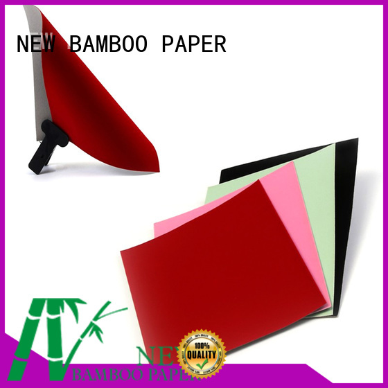 NEW BAMBOO PAPER pape velvet flocked paper wholesale for gift box binding