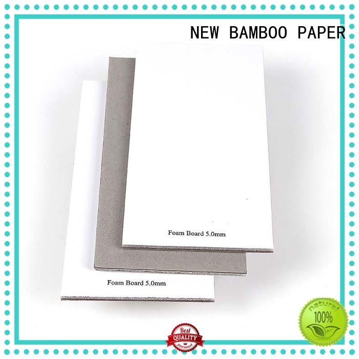 NEW BAMBOO PAPER side what is foam board for wholesale for desk calendars