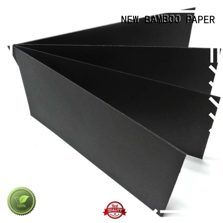 NEW BAMBOO PAPER useful black paper board for silk printing