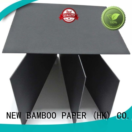 NEW BAMBOO PAPER fantastic  black paper board for jewelry boxes