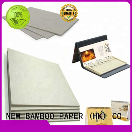 NEW BAMBOO PAPER newly carton gris 2mm factory price for packaging