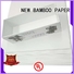 NEW BAMBOO PAPER hot-sale Grey board with white back order now for gift box binding