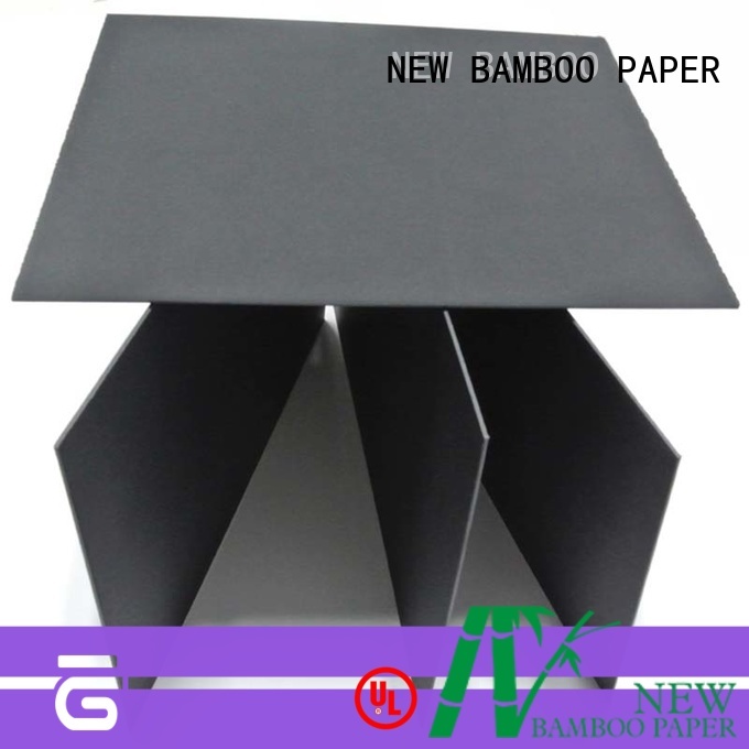 NEW BAMBOO PAPER fantastic  black paper board for wholesale for silk printing