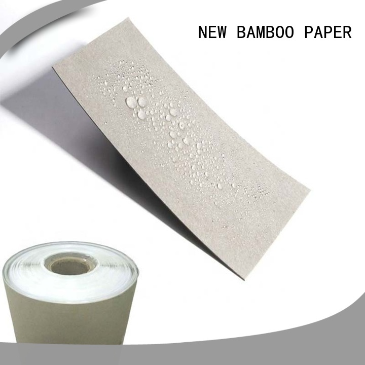 NEW BAMBOO PAPER customization coated paper roll widely-use for trash cans