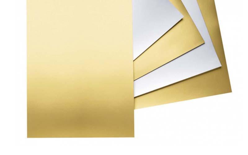 NEW BAMBOO PAPER first-rate metallic foil paper sheets for cake board-2