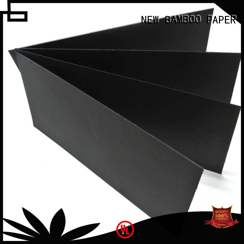 hot-sale black paper board friendly  for photo albums