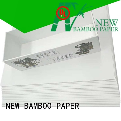 NEW BAMBOO PAPER newly Grey board with white back factory price for soap boxes