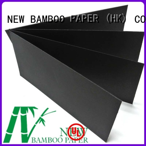 NEW BAMBOO PAPER boardblack black paper board  supply for silk printing