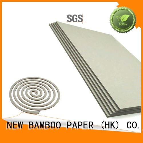 NEW BAMBOO PAPER gray grey board sheets for desk calendars