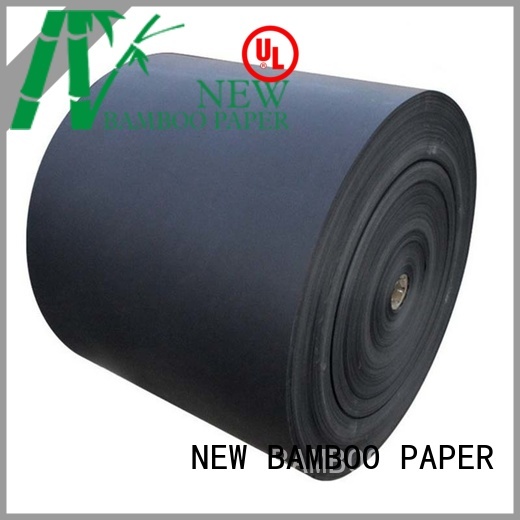 NEW BAMBOO PAPER safety black chipboard widely-use for gift box