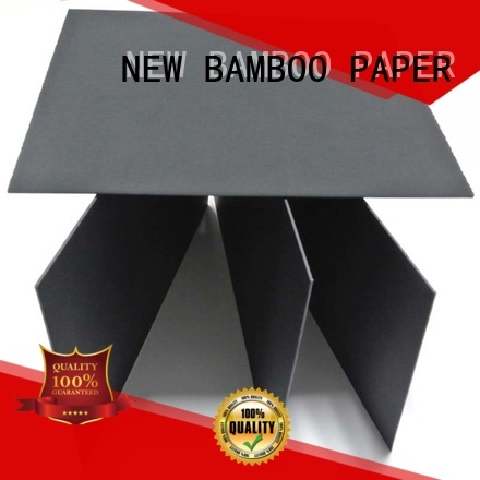 High quality waste paper and recycled pulp 5mm black cardboard paper